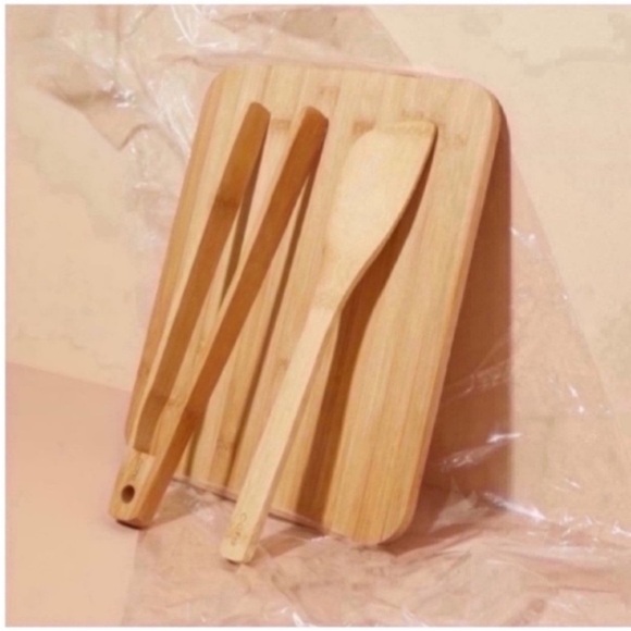 Bamboo 3-Piece Serving Set by Causebox Core - Picture 1 of 4